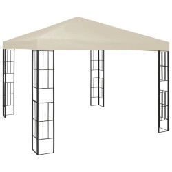 Pavillon 3×3 m Creme