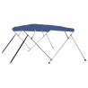 4-Bow Bimini Top Blau 243x180x137 cm