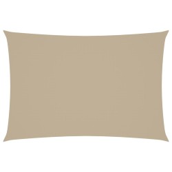 Sonnensegel Oxford-Gewebe Rechteckig 2,5x4,5 m Beige