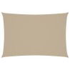 Sonnensegel Oxford-Gewebe Rechteckig 2,5x4,5 m Beige