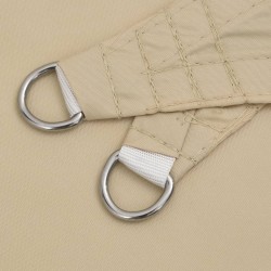 Sonnensegel Oxford-Gewebe Rechteckig 2,5x4,5 m Beige