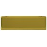 Waschbecken 41 x 30 x 12 cm Keramik Golden