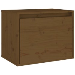 Wandschrank Honigbraun 45x30x35 cm Massivholz Kiefer