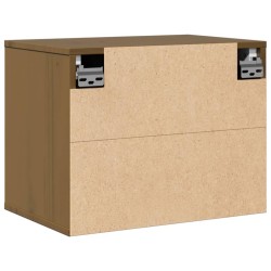 Wandschrank Honigbraun 45x30x35 cm Massivholz Kiefer