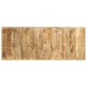 Bartisch 180x70x107 cm Raues Mangoholz