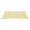 Sonnensegel 160 g/m² Beige 2,5x5 m HDPE