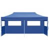 Pop-Up-Partyzelt Faltbar Blau 3×6 m