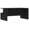 Couchtisch Schwarz 90x55x42,5 cm Holzwerkstoff