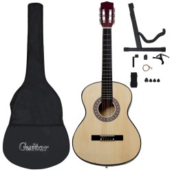 12.-tlg. Klassische Gitarre Set für Anfänger 4/4 39"