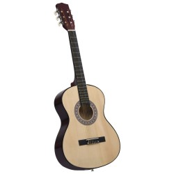 12.-tlg. Klassische Gitarre Set für Anfänger 4/4 39"