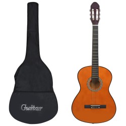 12.-tlg. Klassische Gitarre Set für Anfänger 4/4 39"