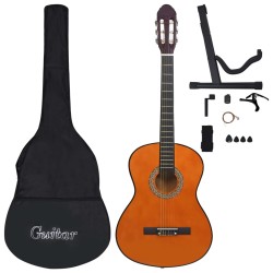 12.-tlg. Klassische Gitarre Set für Anfänger 4/4 39"