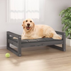 Hundebett Grau 75,5x55,5x28...