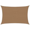 Sonnensegel 160 g/m² Taupe 2,5x4 m HDPE