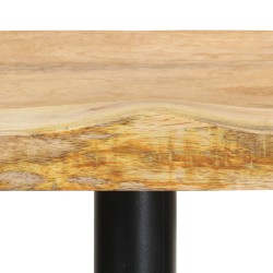 Barhocker 2 Stk. 76 cm Mango Massivholz