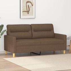 2-Sitzer-Sofa Braun 140 cm...