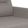 3-Sitzer-Sofa Taupe 180 cm Stoff