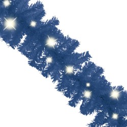 Weihnachtsgirlande mit LED-Lichtern 20 m Blau