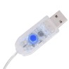 LED-Rentiere 6 Stk. Blau 240 LEDs Acryl