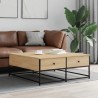 Couchtisch Sonoma-Eiche 100x99x40 cm Holzwerkstoff