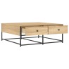 Couchtisch Sonoma-Eiche 100x99x40 cm Holzwerkstoff