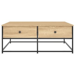 Couchtisch Sonoma-Eiche 100x99x40 cm Holzwerkstoff