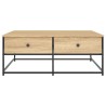 Couchtisch Sonoma-Eiche 100x99x40 cm Holzwerkstoff