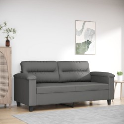 2-Sitzer-Sofa Dunkelgrau...