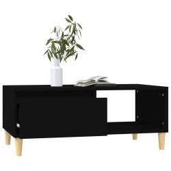 Couchtisch Schwarz 90x50x36,5 cm Holzwerkstoff