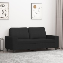 2-Sitzer-Sofa Schwarz 140...