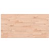 Waschtischplatte 100x50x2,5 cm Massivholz Buche