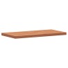 Waschtischplatte 100x50x4 cm Massivholz Buche