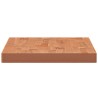 Waschtischplatte 100x50x4 cm Massivholz Buche