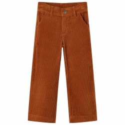 Kinderhose Cord Cognac 140