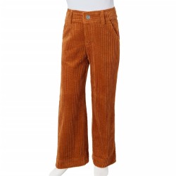 Kinderhose Cord Cognac 140