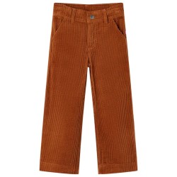 Kinderhose Cord Cognac 116