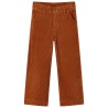 Kinderhose Cord Cognac 116