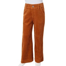 Kinderhose Cord Cognac 116