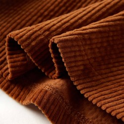 Kinderrock mit Taschen Cord Cognac 140