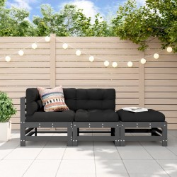 3-tlg. Garten-Lounge-Set...