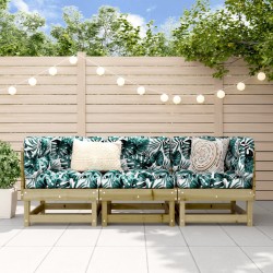 3-tlg. Garten-Lounge-Set...