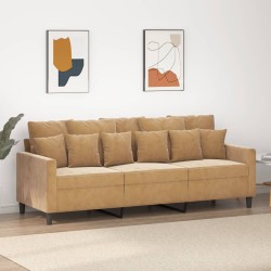 3-Sitzer-Sofa Braun 180 cm...