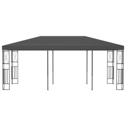 Pavillon 3x6 m Anthrazit Stoff