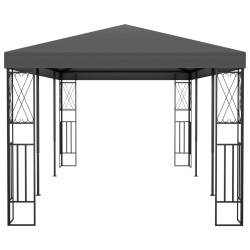 Pavillon 3x6 m Anthrazit Stoff