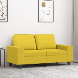 2-Sitzer-Sofa Hellgelb 120...