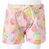 Kindershorts mit Kordelzug Zartrosa 140