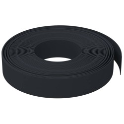 Rasenkanten 5 Stk. Schwarz 10 m 10 cm Polyethylen