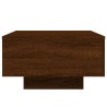 Couchtisch Braun Eichen-Optik 55x55x31 cm Holzwerkstoff