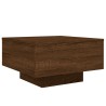 Couchtisch Braun Eichen-Optik 55x55x31 cm Holzwerkstoff