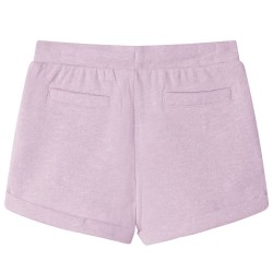 Kindershorts mit Kordelzug Lila 104